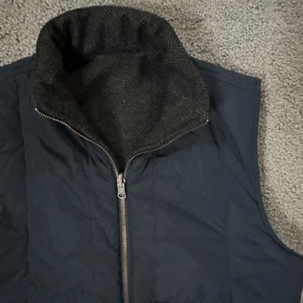 Bonobos Quilted Wool Reversible Vest - Men's Sz. XS - Excellent Pre-Ownd Cond. - Picture 13 of 15